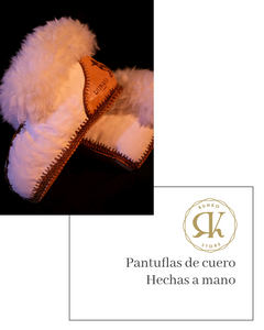 Pantuflas diseño único marca Runko